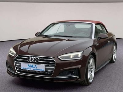 Gebraucht Audi A5 Cabriolet Design 190 PS (139 kW) 2018 Rot Cabrio