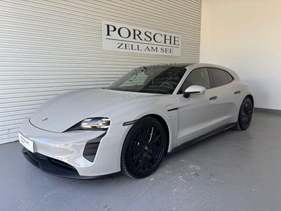 Mittelgrau normal Gebraucht 2022 Porsche Taycan Sport Turismo Kombi | € 88.800