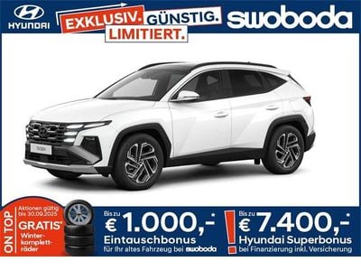 Atlas white weiß Neu 2025 Hyundai Tucson GO! SUV | € 38.980 (Guter Preis)