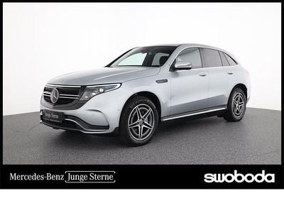 Hightechsilber Gebraucht 2021 Mercedes EQC400 AMG line SUV | € 37.590 (Guter Preis)