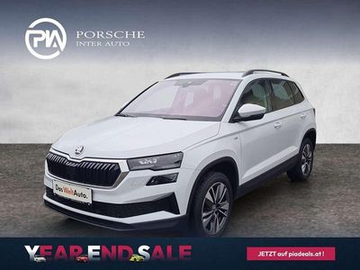 Weiss metallic Gebraucht 2022 Skoda Karoq Ambition SUV | € 27.990 (Etwas zu teuer)