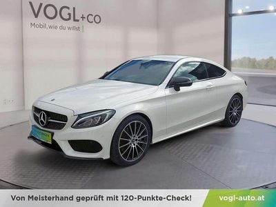 Weiß Gebraucht 2017 Mercedes C250 AMG line Coupé | € 32.750 (Etwas zu teuer)