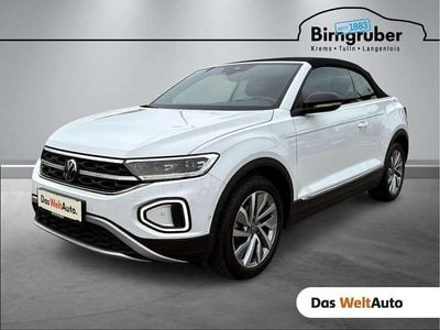 Weiss normal Gebraucht 2025 VW T-Roc Cabriolet Style Cabrio | € 37.870 (Superpreis)