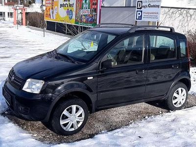 Gebraucht Fiat Panda 4x4 60 PS (44 kW) 2009 Schwarz Kleinwagen