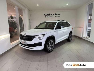 Gebraucht Skoda Kodiaq SportLine 150 PS (110 kW) 2023 Weiss  metallic SUV