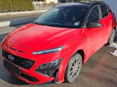 Gebraucht Hyundai Kona N Line 120 PS (88 kW) 2021 Rot SUV