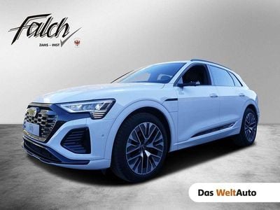 Gebraucht Audi Q8 e-tron S-Line 300 kW (408 PS) 2024 Weiss  metallic SUV
