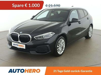 Schwarz Gebraucht 2021 BMW 118 Advantage Kleinwagen | € 20.590 (Etwas zu teuer)