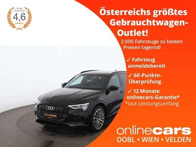 Schwarz Gebraucht 2021 Audi e-tron Advanced Plus SUV | € 25.640 (Fairer Preis)