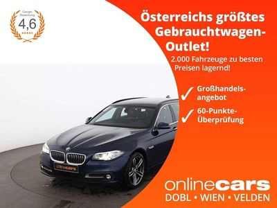 Blau Gebraucht 2016 BMW 520 Performance Kombi | € 15.990 (Fairer Preis)