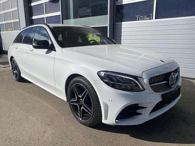 Gebraucht Mercedes C200 AMG 160 PS (117 kW) 2019 Weiß Kombi