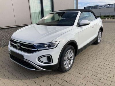 gebraucht VW T-Roc Cabriolet "Style" 1.0 TSI 110PS Pure-White El...