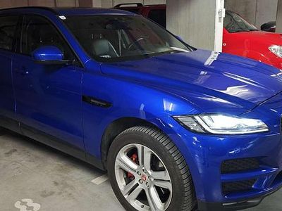 Gebraucht Jaguar F-Pace Portfolio 241 PS (177 kW) 2017 Blau SUV