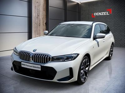 Mineralweiß metallic Gebraucht 2024 BMW 330e Shadowline Kombi | € 52.900