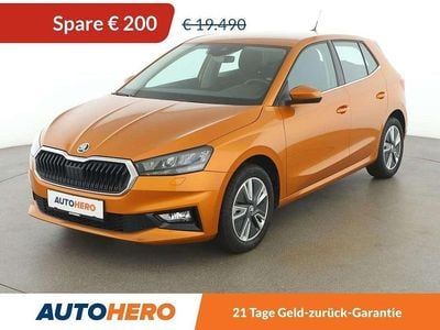 Orange Gebraucht 2022 Skoda Fabia Style Kleinwagen | € 19.290 (Guter Preis)