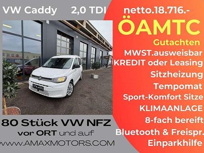 gebraucht VW Caddy Life 20 TDI Keyless Sitzheizung Parkassist ...