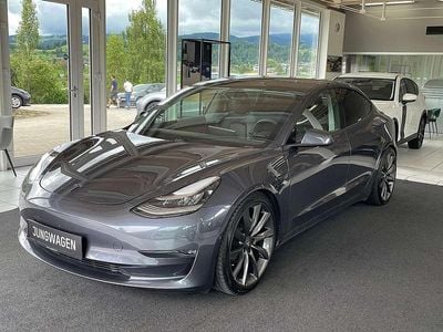 Grau Gebraucht 2019 Tesla Model 3 Long Range AWD Limousine | € 26.999 (Teuer)