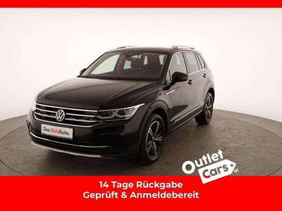 Schwarz metallic Gebraucht 2021 VW Tiguan Elegance SUV | € 33.980 (Guter Preis)