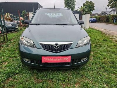 Gebraucht Mazda 2 Comfort 75 PS (55 kW) 2003 Grün Van / Kleinbus