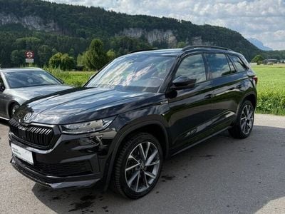 Gebraucht Skoda Kodiaq SportLine 200 PS (147 kW) 2024 Schwarz  metallicperleffektno SUV