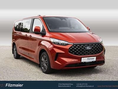 Neu Ford Transit Custom Titanium 136 PS (100 kW) 2025 Rot Van / Kleinbus