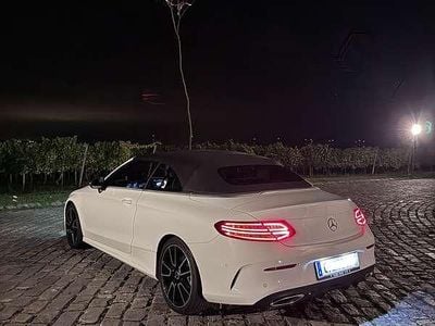 Gebraucht Mercedes C300 AMG line 258 PS (189 kW) 2020 Weiß Cabrio