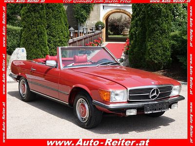 Gebraucht Mercedes SL450 218 PS (160 kW) 1976 Rotmetallic Cabrio