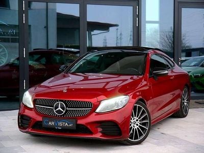 gebraucht Mercedes C220 Coupe Aut. AMG - LINE *Designo Lack - Panorama*