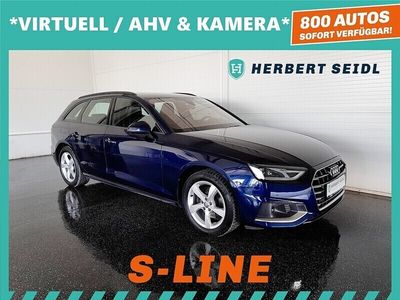 gebraucht Audi A4 Avant S-LINE TDI S-tr. VIRTUELL / LED / NAVI / AHV & KAMERA / ACC / DACHHIMMEL SCHWARZ