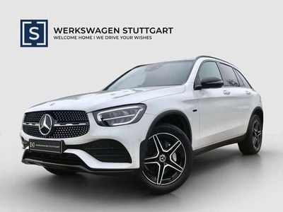 Gebraucht Mercedes GLC300e AMG 211 PS (155 kW) 2021 Weiß