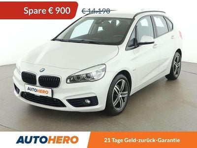 Weiß Gebraucht 2015 BMW 216 Active Tourer Sport Line Van / Kleinbus | € 13.290 (Fairer Preis)