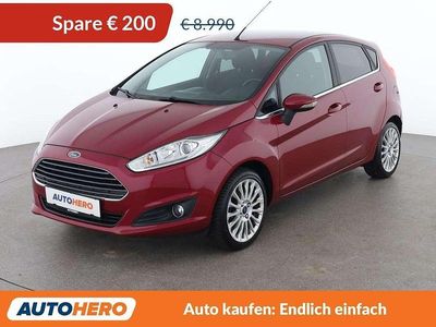Gebraucht Ford Fiesta Titanium 80 PS (58 kW) 2015 Rot Kleinwagen