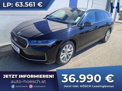 Schwarz Gebraucht 2024 Skoda Superb Lounge Kombi | € 38.490 (Teuer)