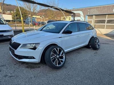Gebraucht Skoda Superb SportLine 150 PS (110 kW) 2018 Weiß Kombi