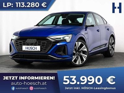 Blau Gebraucht 2024 Audi Q8 e-tron S-Line SUV | € 56.490 (Superpreis)