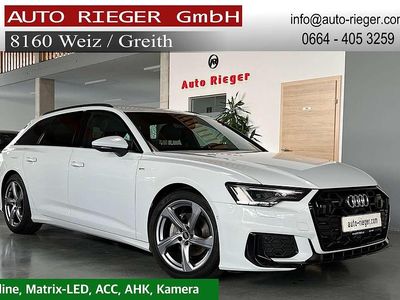 Weiß Gebraucht 2024 Audi A6 S-Line Kombi | € 55.490