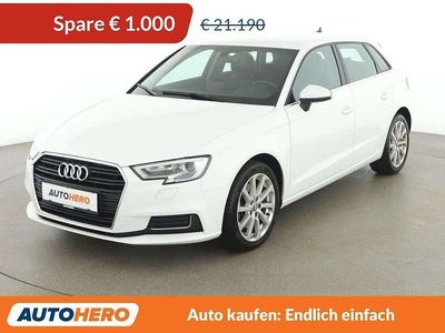 Gebraucht Audi A3 Design 150 PS (110 kW) 2019 Weiß Limousine