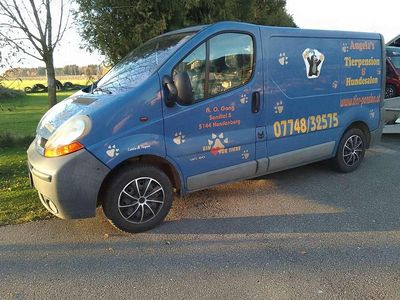 Gebraucht Renault Trafic 101 PS (74 kW) 2001 Blau Van / Kleinbus