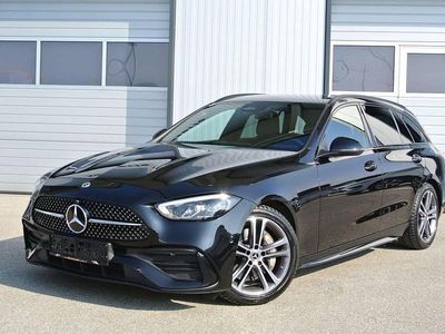 Gebraucht Mercedes C220 AMG line 200 PS (147 kW) 2022 Schwarz Kombi