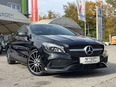 Schwarz Gebraucht 2018 Mercedes CLA200 AMG line Coupé | € 23.499