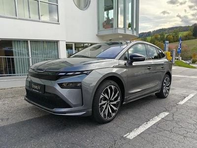 Mittelgrau metallic Neu 2025 Skoda Enyaq iV SportLine SUV | € 56.990 (Teuer)