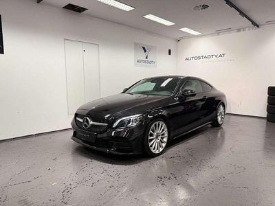 Gebraucht Mercedes C220 AMG line 194 PS (142 kW) 2020 Schwarz Coupé
