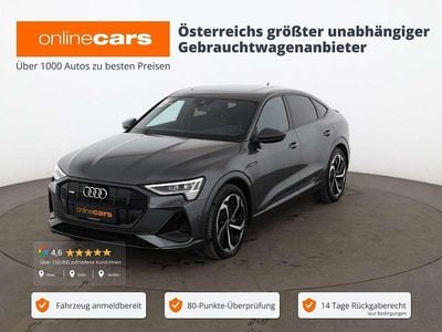 gebraucht Audi e-tron SB 50 quattro S-Line 71kWh Aut LED SKY NAV
