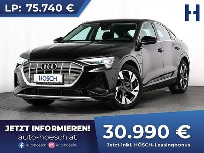 Schwarz Gebraucht 2022 Audi e-tron S-Line SUV | € 32.490 (Guter Preis)