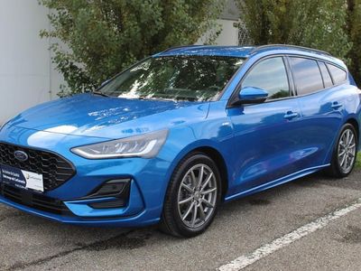 Blau Gebraucht 2022 Ford Focus ST-Line Kombi | € 19.900 (Teuer)