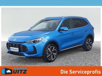 Neu MG ZS Luxury 197 PS (144 kW) 2025 Blau Limousine