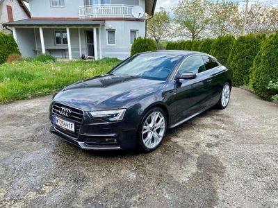 gebraucht Audi A5 Coupe 2,0 TDI quattro 3xSLine S-tron Pano/Bang&Olu