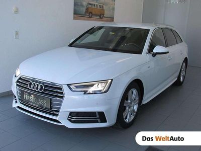 Weiss metallic Gebraucht 2017 Audi A4 Sport Kombi | € 18.888 (Teuer)
