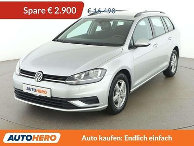 Gebraucht VW Golf VII Trendline 116 PS (85 kW) 2018 Grau Kombi