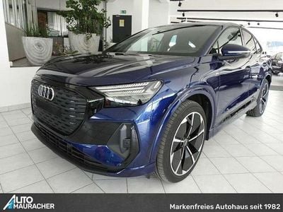 Gebraucht Audi Q4 e-tron S-Line 77 kW (105 PS) 2021 Blau SUV